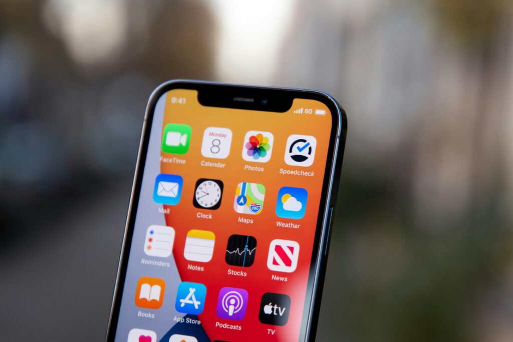 smartphone screen